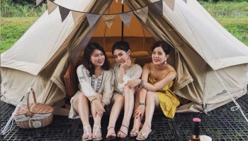 Glamping is bec