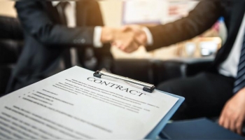 (business) contract