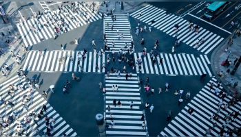 crossing; intersection (of roads)