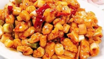 Kung Pao Chicken; spicy diced chicken