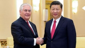 XiJinping & Rex Tillerson