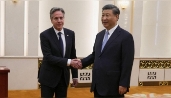 Xi Jinping meets U.S. Secretary of State Blinken
